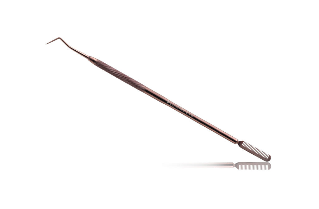 Lash Filler Tool with Comb – Rose Gold