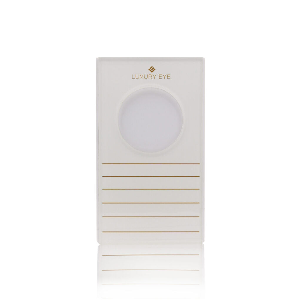Acrylic Lash Palette with placement for jade stone
