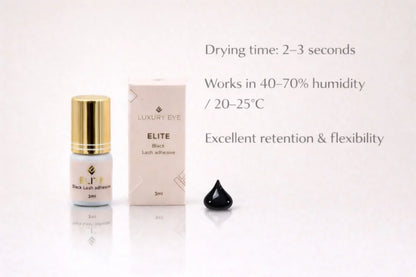 ELITE – Black Lash Adhesive 2 sec