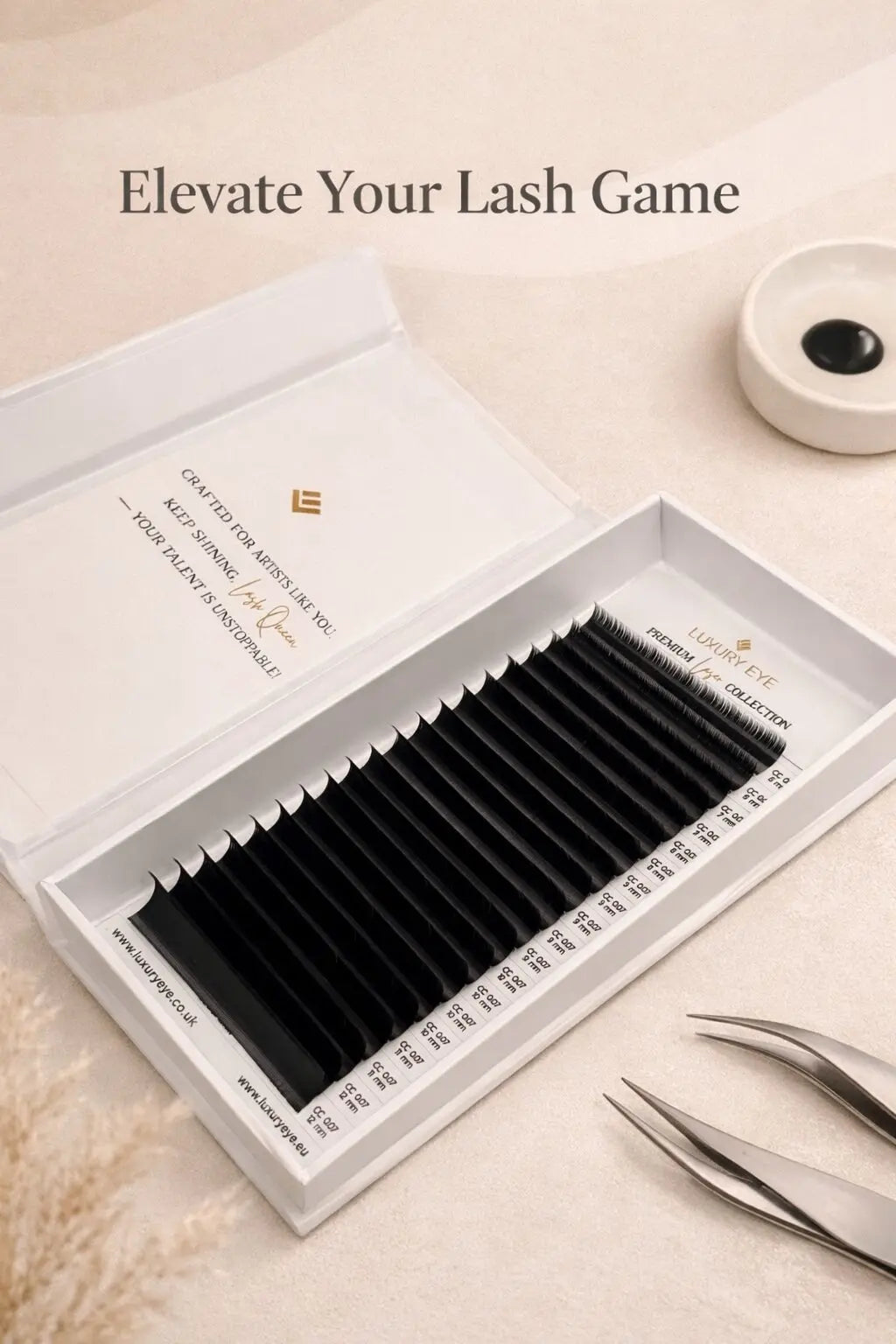 Premium LASER Collection Eyelashes CC 0.07 SINGLE