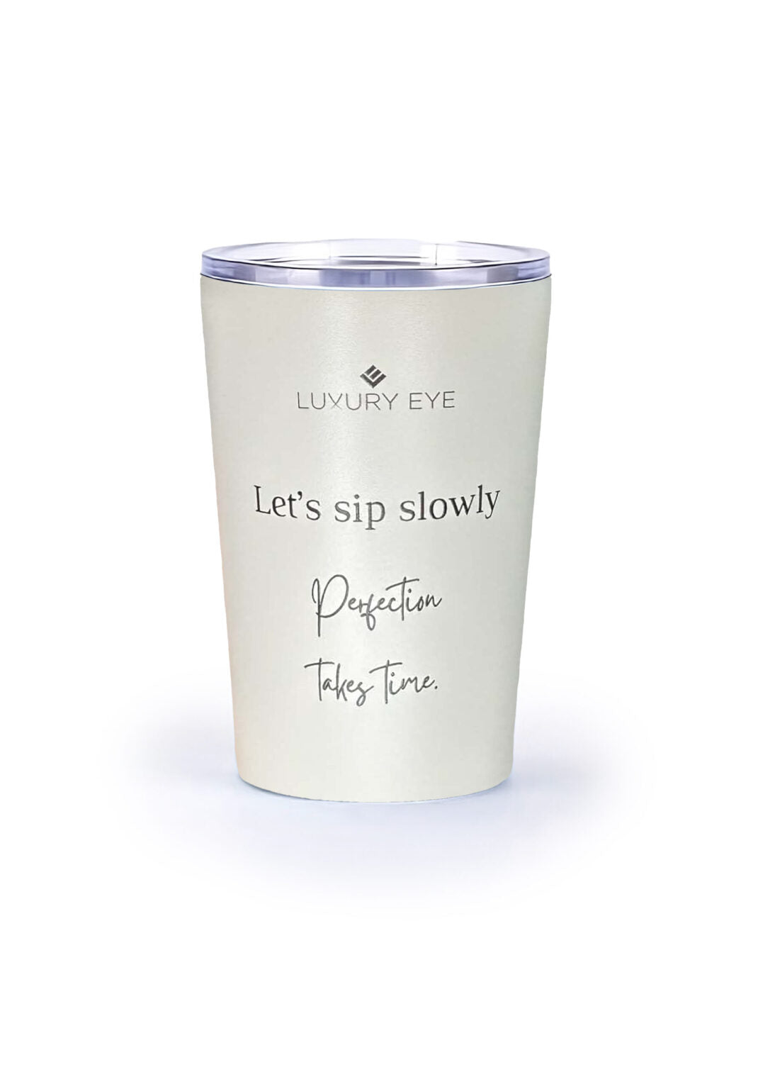 Luxury Stainless Steel Thermo Mug – Beige