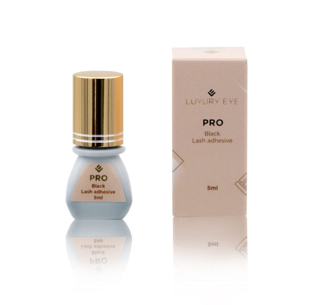 PRO Black Eyelash Extension Glue – 1 Sec Drying Time