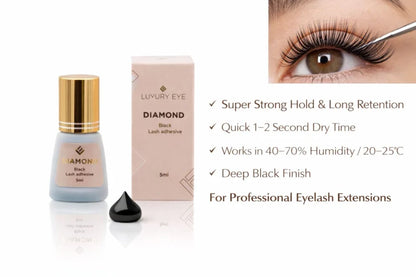DIAMOND – Black Lash Adhesive 1-2 Sec